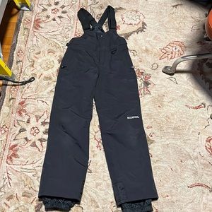 Boulder Gear Kids Snowpants Overalls Adjustable Black Large
